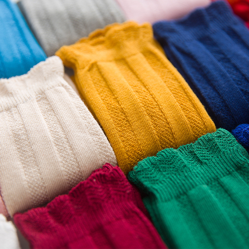 Candy Color Autumn Cotton Doub - Baby Sock Oximeter のレビューと価格