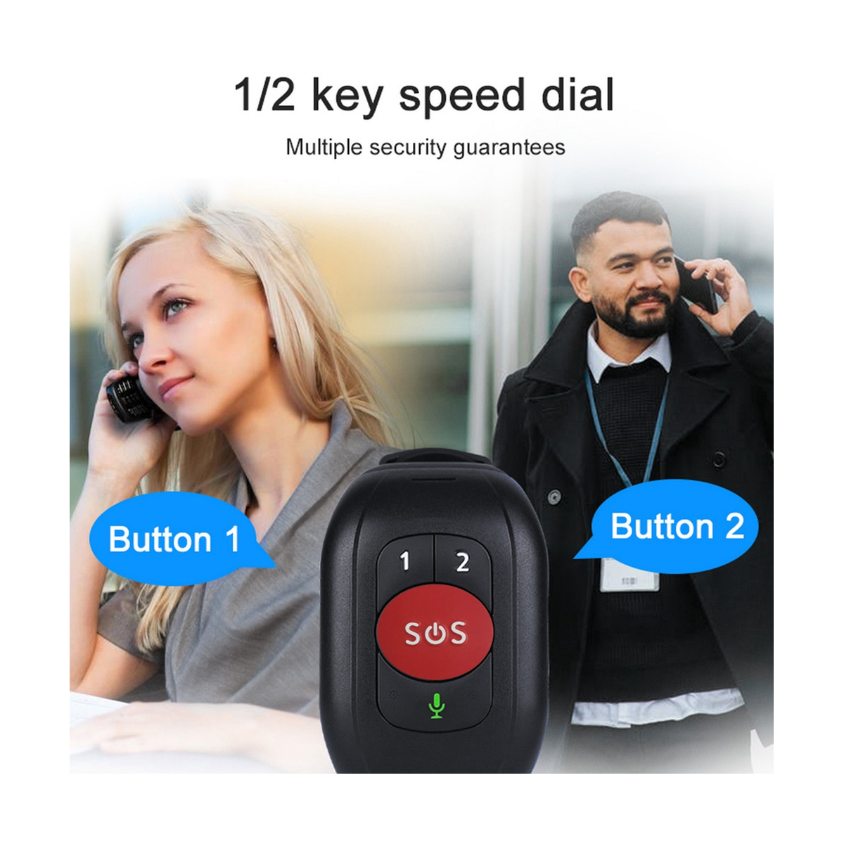 Elder 4G LTE GPS Tracker Brace - Fall Detection Watch のレビューと価格