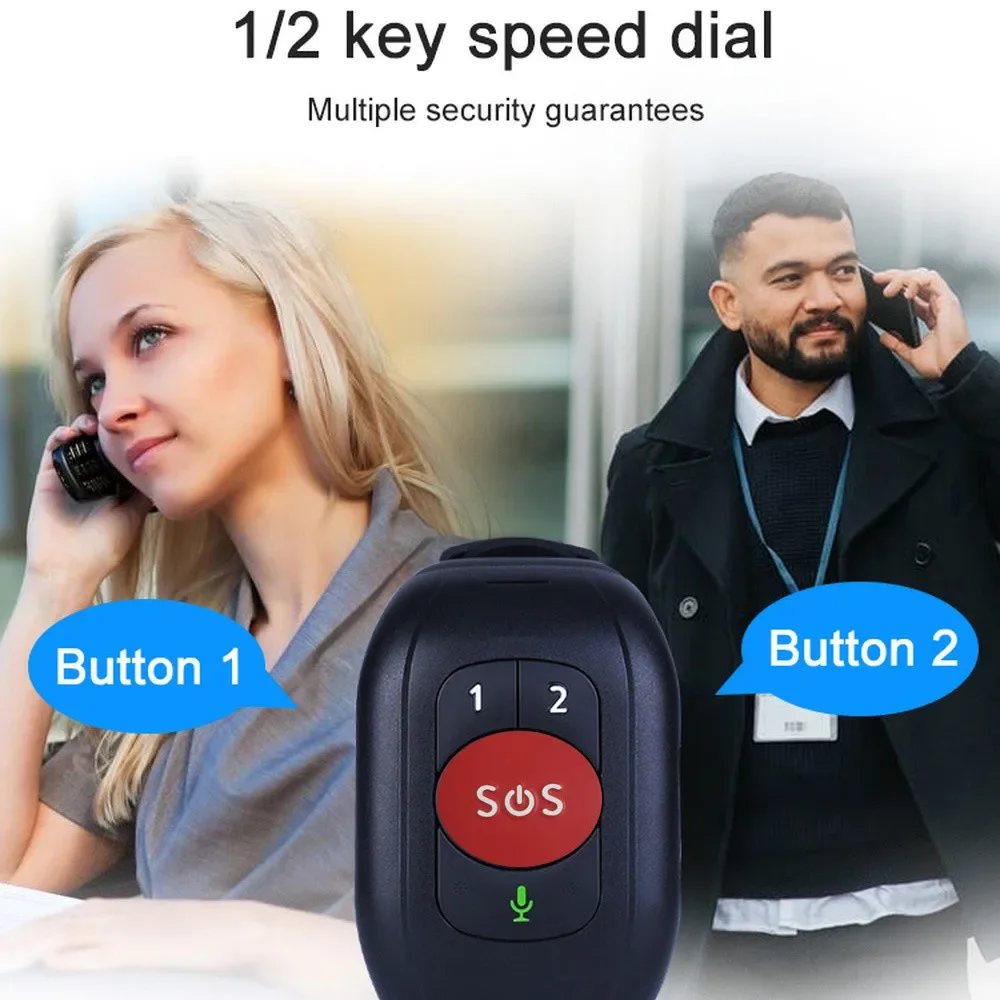 Elderly 4G LTE SOS Watch GPS T - Fall Detection Watch のレビューと価格