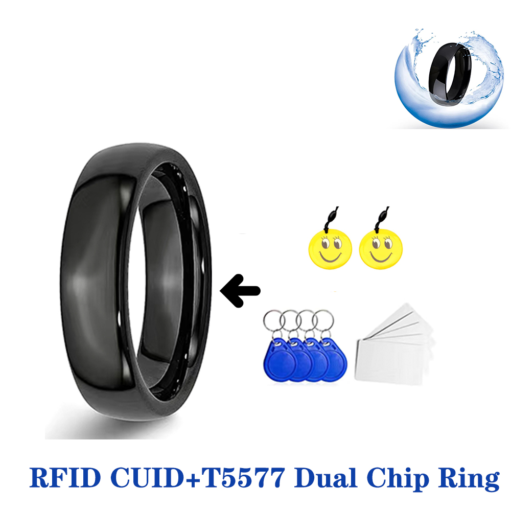 RFID Smart Dual Chip  NFC Ring - Smart Ring Nfc Pay のレビューと価格