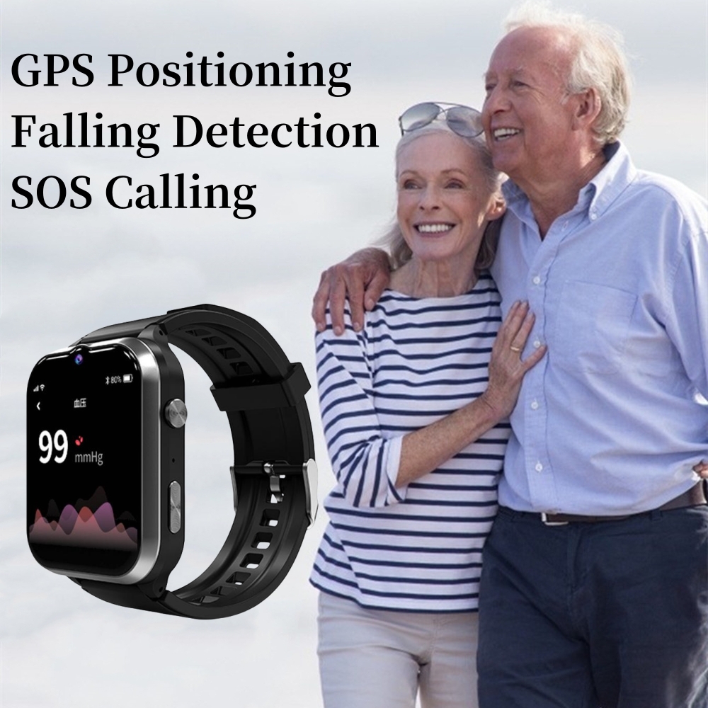 Elderly Smart Watch For Senior - Fall Detection Watch のレビューと価格