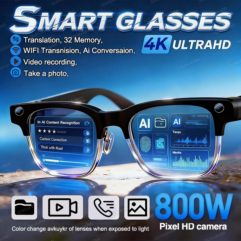 2026New 800W Pixel Camera Smar - Smart Glasses Lens のレビューと価格