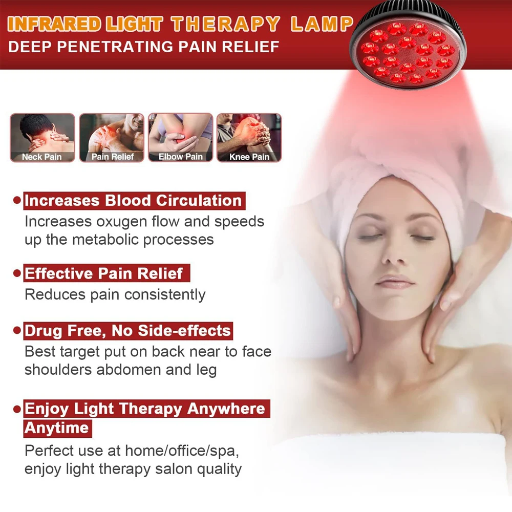 54W 660nm&850nm LED Red and In - Galvanic Skin Sensor のレビューと価格