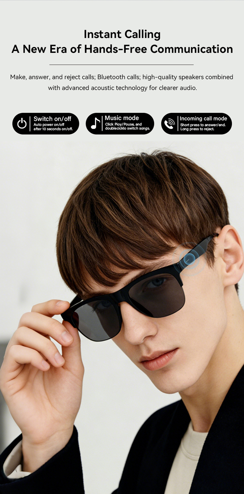 AI Smart Glasses 4K Remote Con - Smart Glasses Lens のレビューと価格