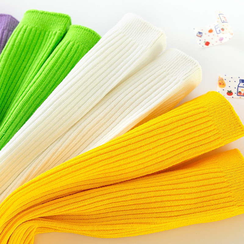 1pairs Cute Baby Girls Ribbed  - Baby Sock Oximeter のレビューと価格