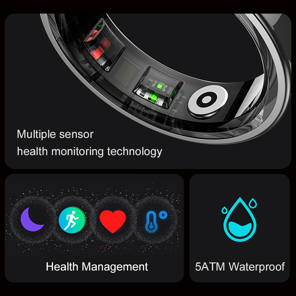 2024 COLMI R09 Smart Ring Men  - Temperature Ring Skin のレビューと価格