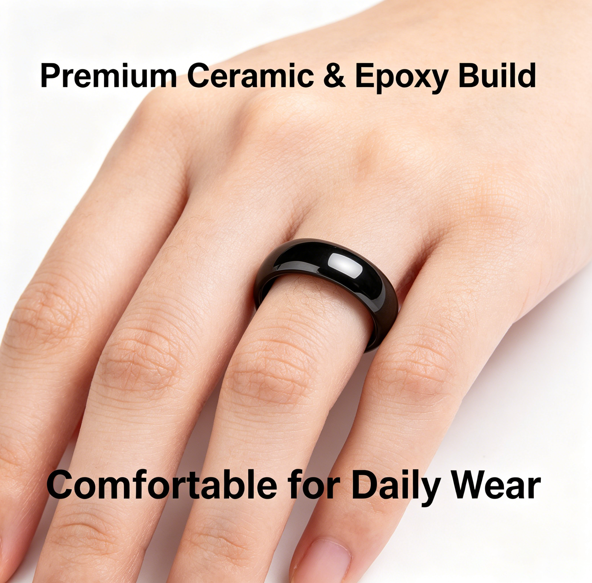 Ntag216 NFC Full Ceramic Smart - Smart Ring Nfc Pay のレビューと価格