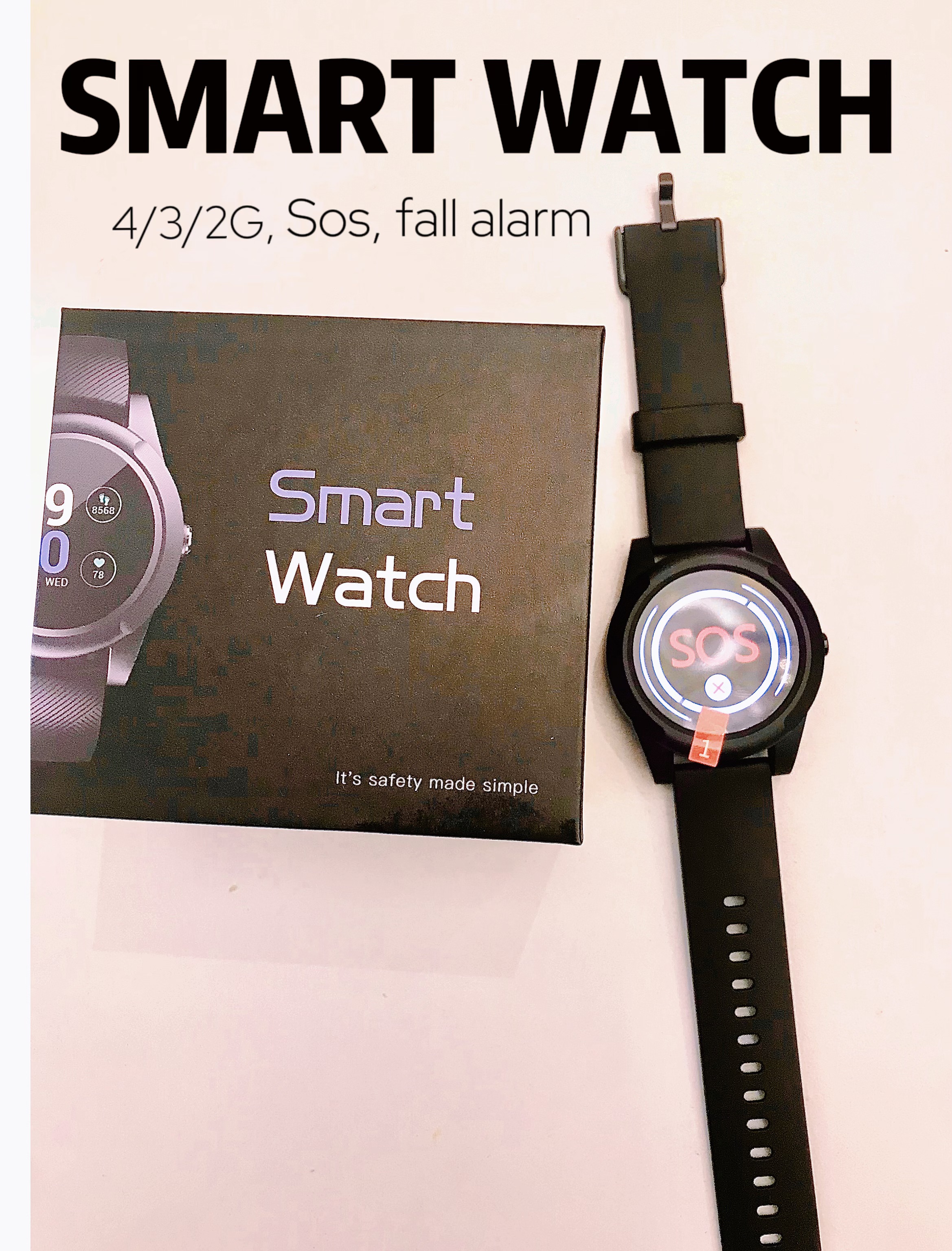 Singapore Seniors Phone Plan E - Fall Detection Watch のレビューと価格