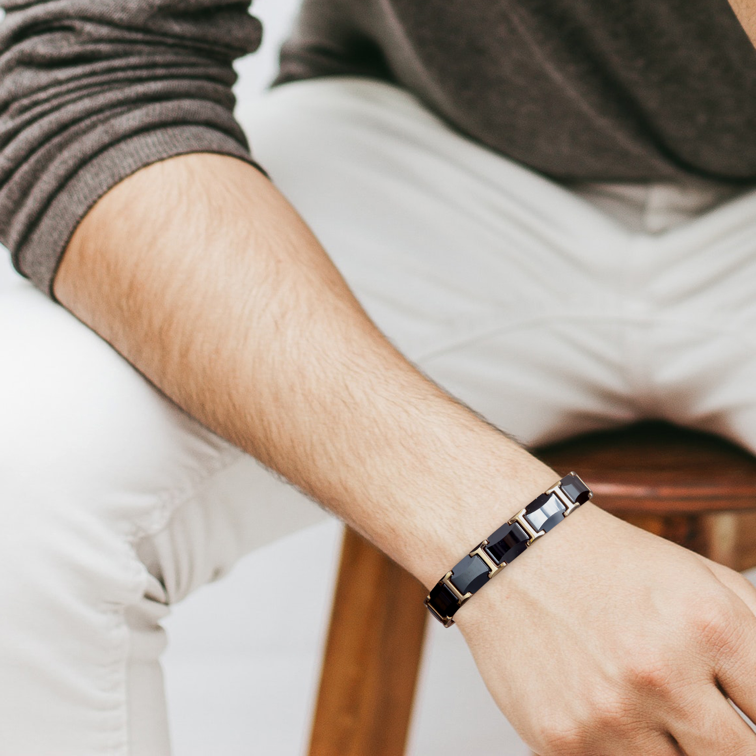 Ceramic Titanium Steel Bracele - Meditation Headband Eeg のレビューと価格