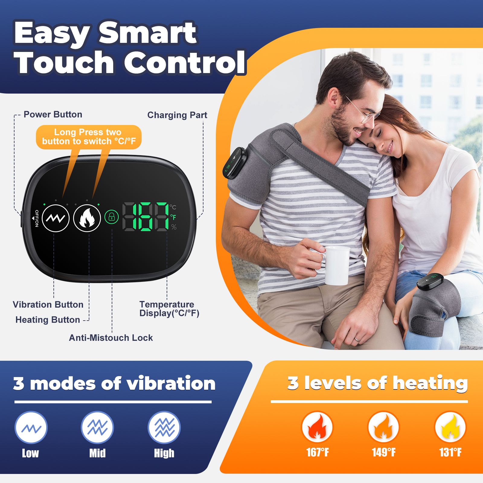 Smart Arthritis Pain Relief He - Smart Knee Wrap のレビューと価格