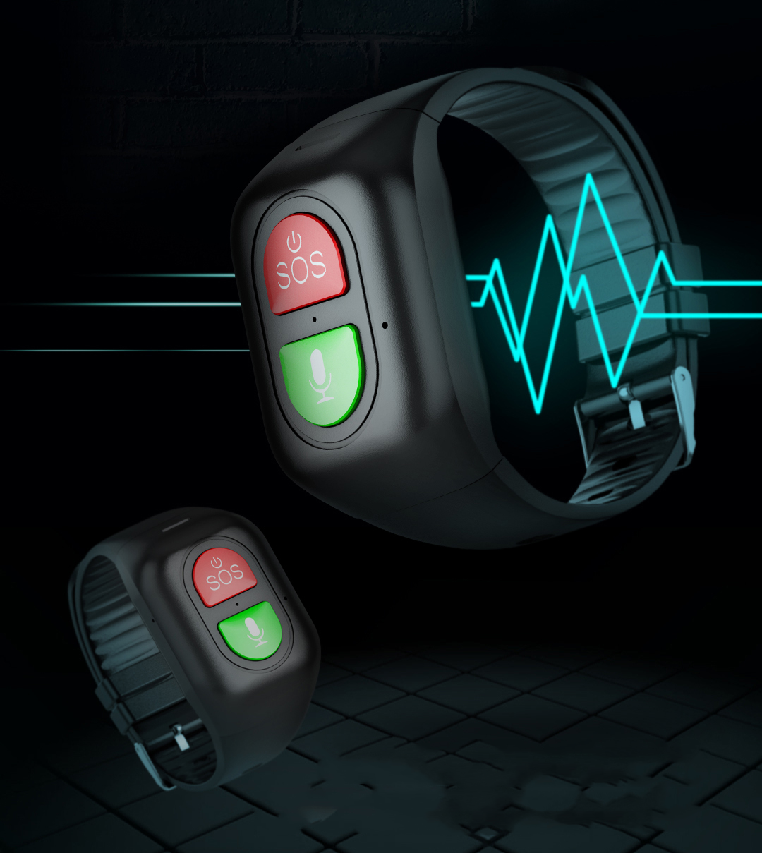 Elderly Smart Watch 4G Sim Car - Fall Detection Watch のレビューと価格