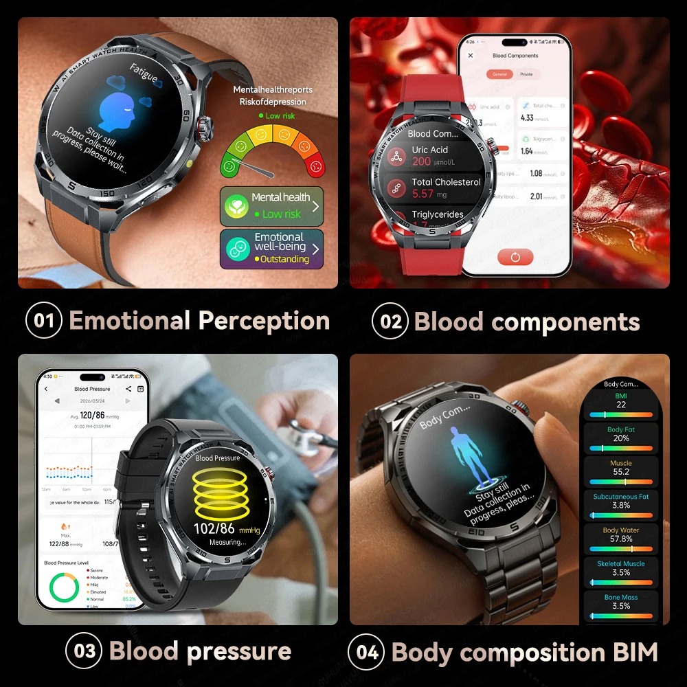New Blood Pressure Uric Acid B - Fatigue Band Monitor のレビューと価格