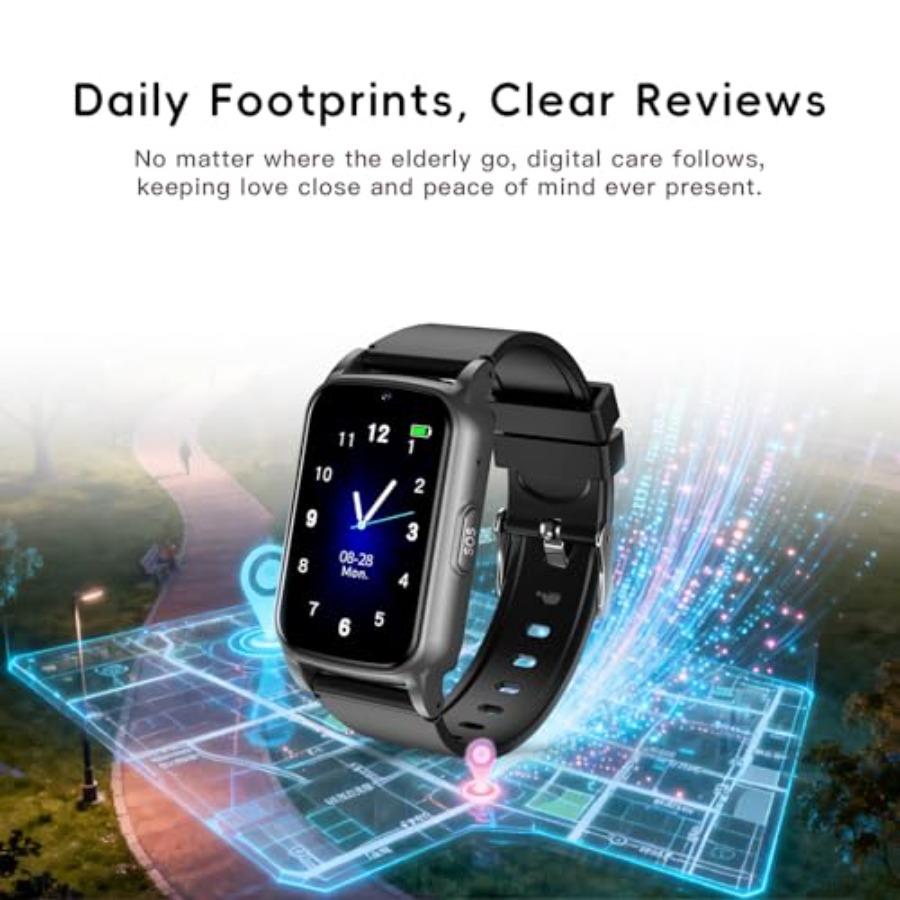 Smart Watch for Seniors with F - Fall Detection Watch のレビューと価格