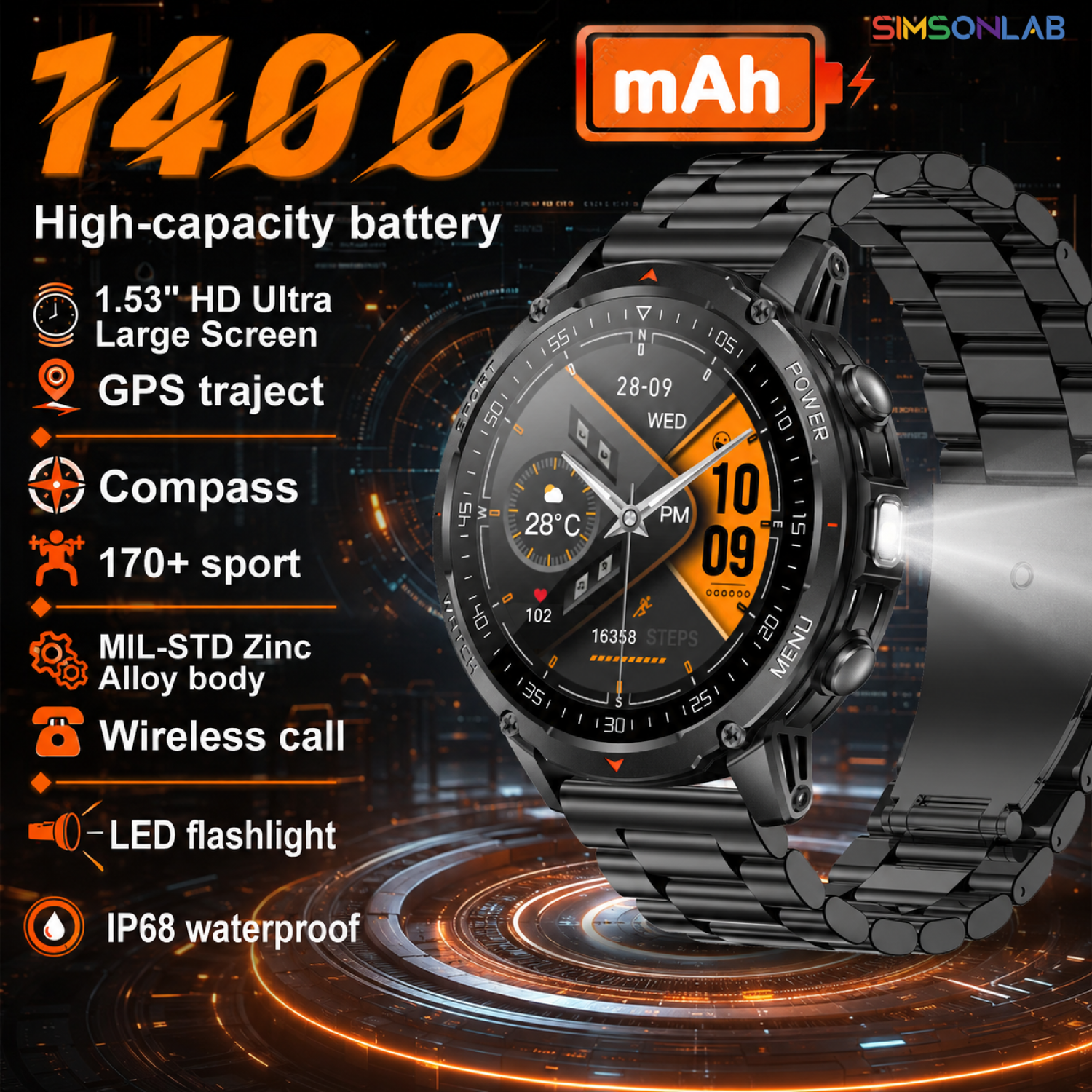 2026 New 1400mAh Military GPS  - Smart Insole Pressure のレビューと価格