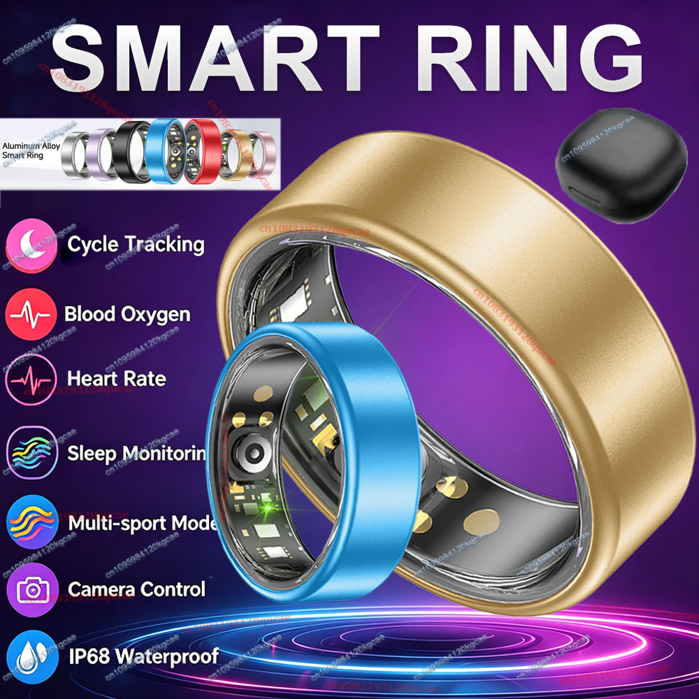 R09 Smart Ring Men Women with  - Temperature Ring Skin のレビューと価格